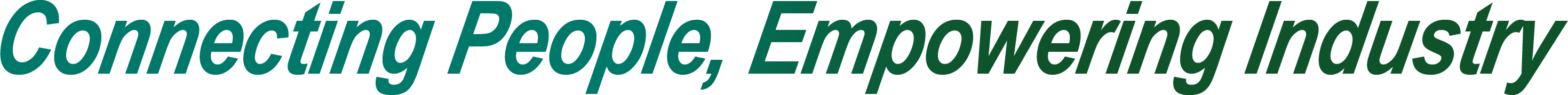 Connecting People, Empowering Industry